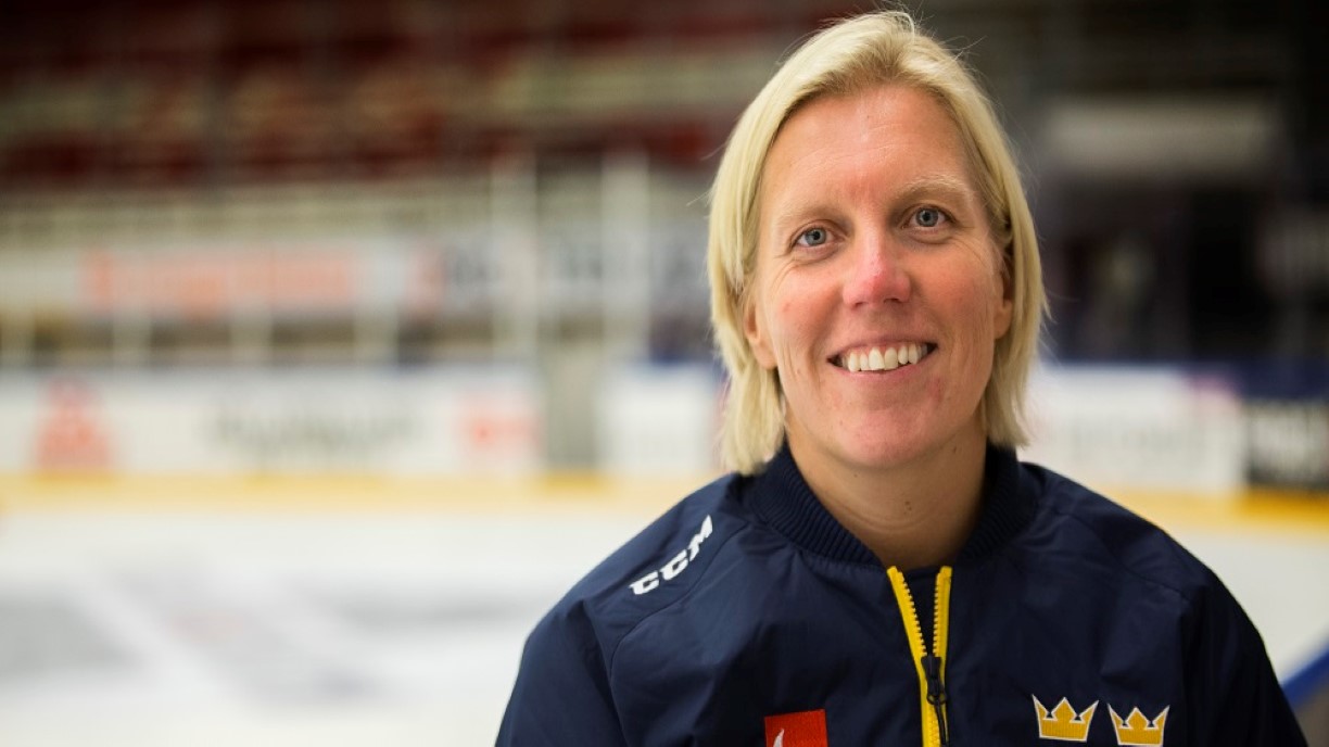 Ylva Martinsen har lang erfaring som trener i Sverige. Nå går hun inn i trenerteamet på det norske kvinnelandslaget. Foto: Tobias Sterner.