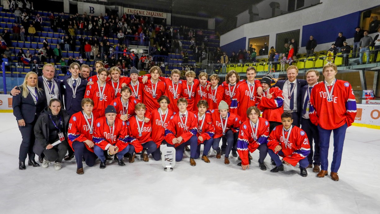 Opprykksjubel for U18-landslaget