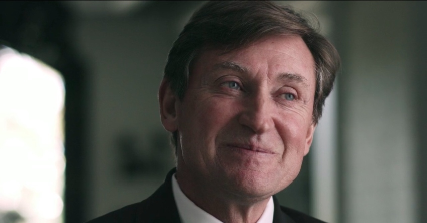 Wayne Gretzky er med