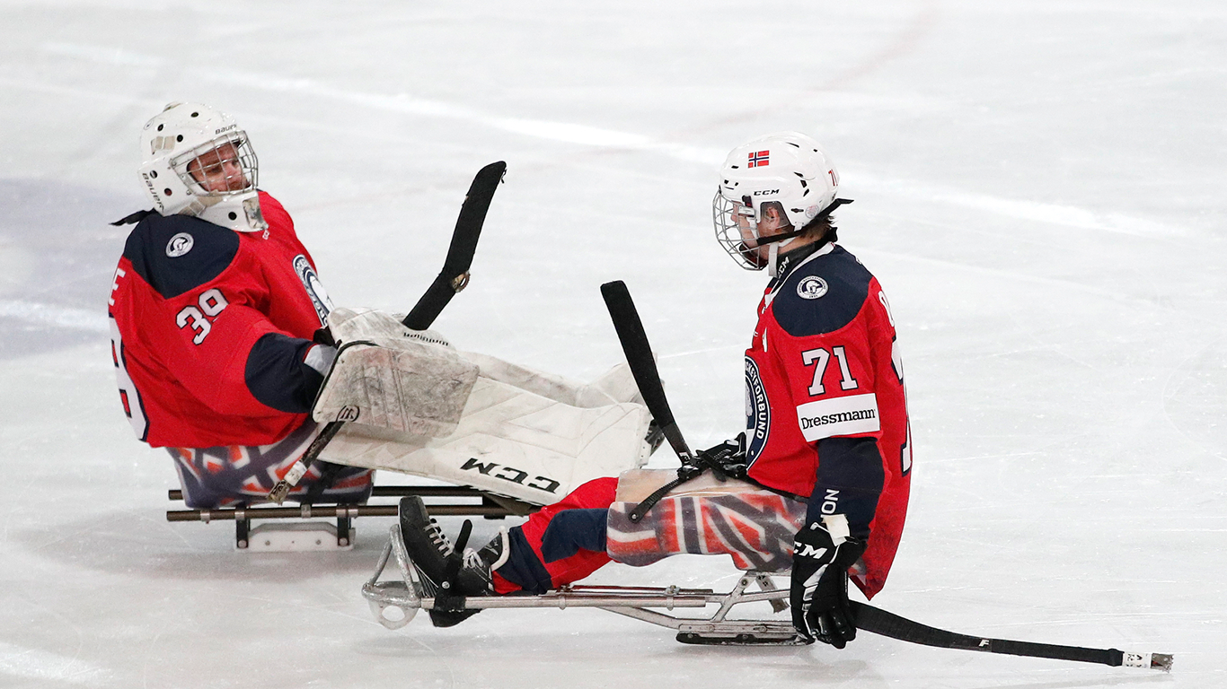 Tøft VM for Paraishockeylandslaget