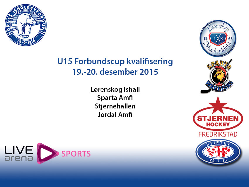U15 Forbundscup 15/16 kvalifisering 19.-20. des