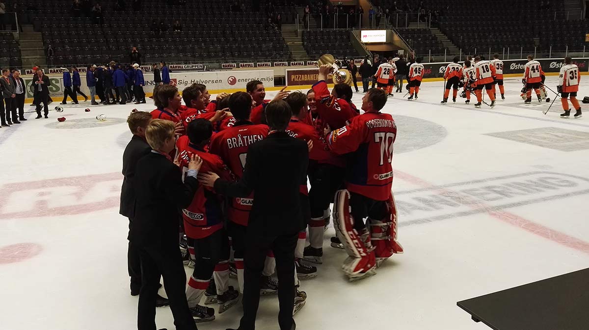 Lørenskog feirer seieren