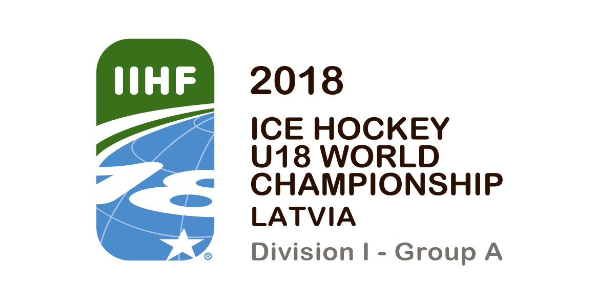 U18-landslaget menn: VM i Riga (LAT) 2.-8. april 2018