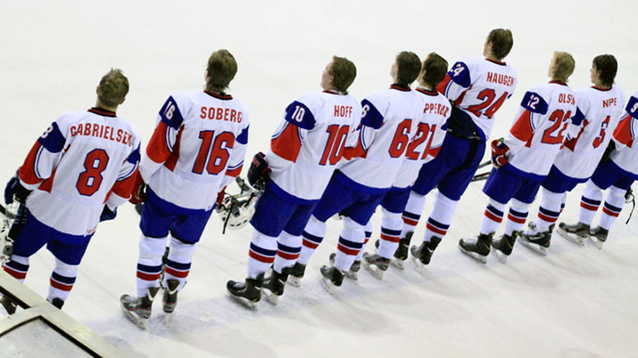 U18-menn i Riga: Norge slo Hviterussland søndag