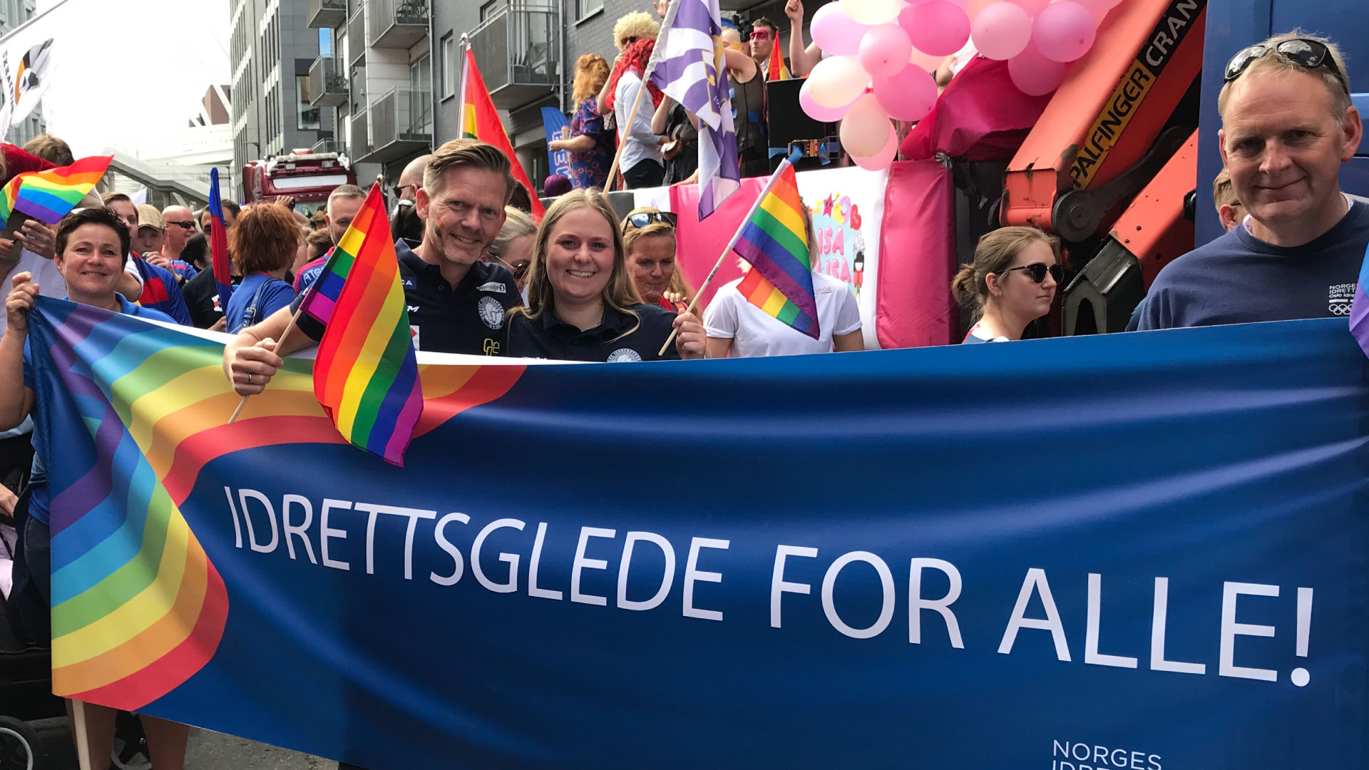 Idretten går sammen og støtter årets Oslo Pride