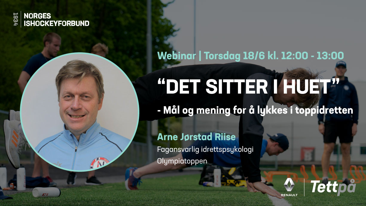 Webinar med Arne Jørstad Riise